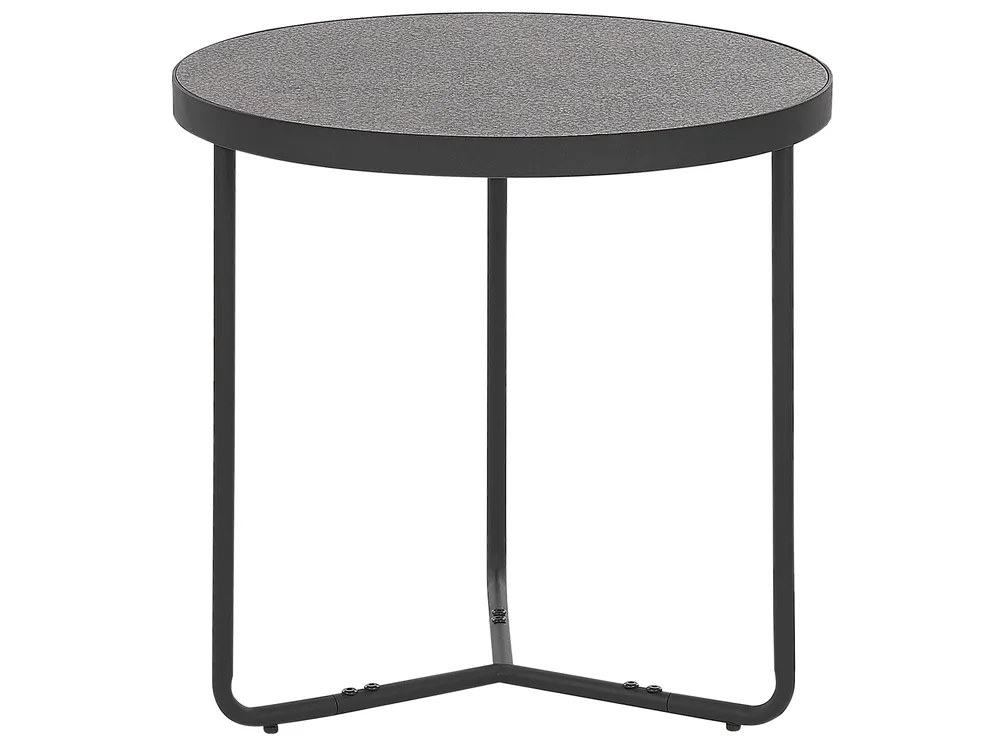 Side Table MELODY Grey Concrete Effect