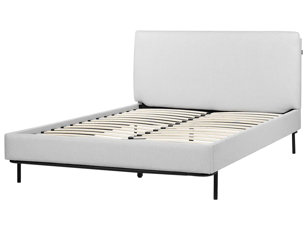 Bed Fabric CORIO 140 x 200 cm (EU Double) Light Grey_903176