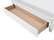 Bed with Storage Drawers without Headboard GIAT Wood White 160 x 200 cm (EU King Size)_1023318