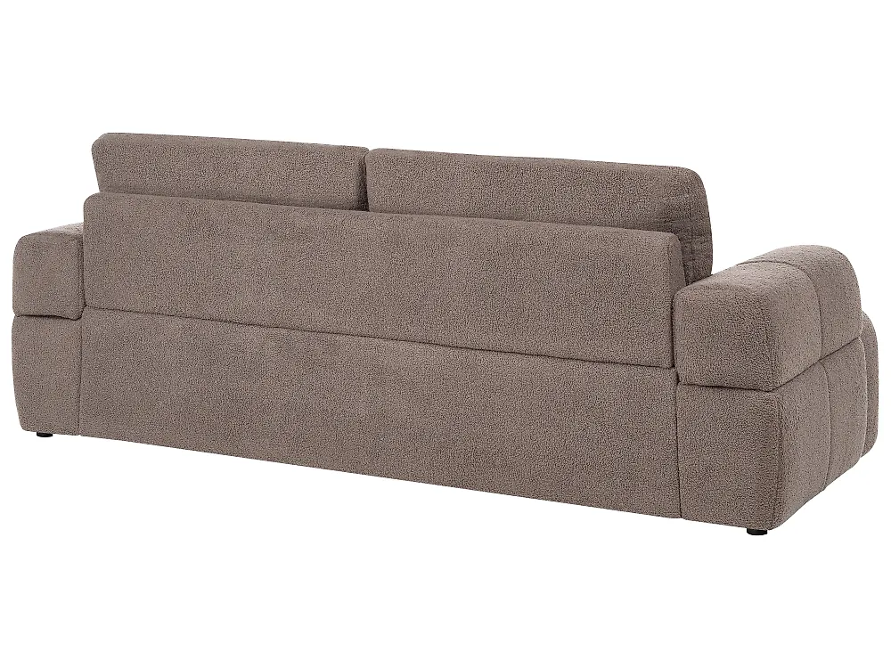 Sofagruppe 5-seters NARILLA Bouclé Gråbrun_1165070