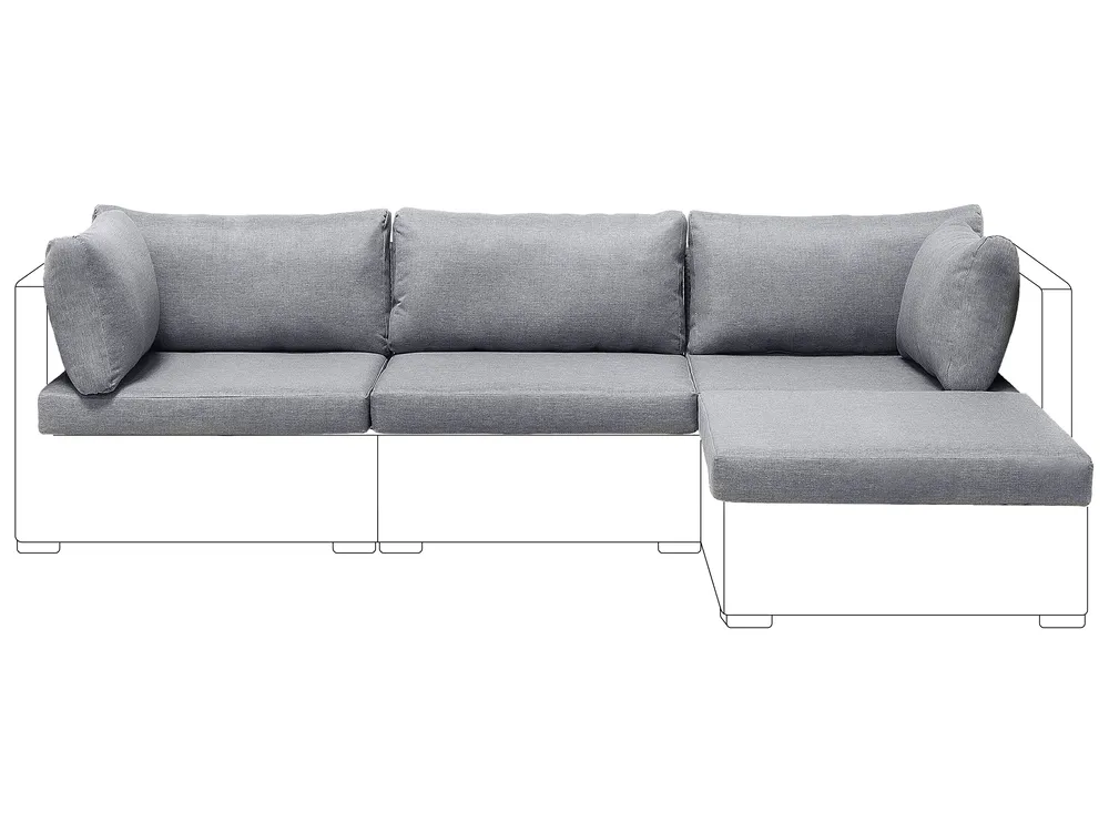 Outdoor Cushion Cover Set SANO Light Grey