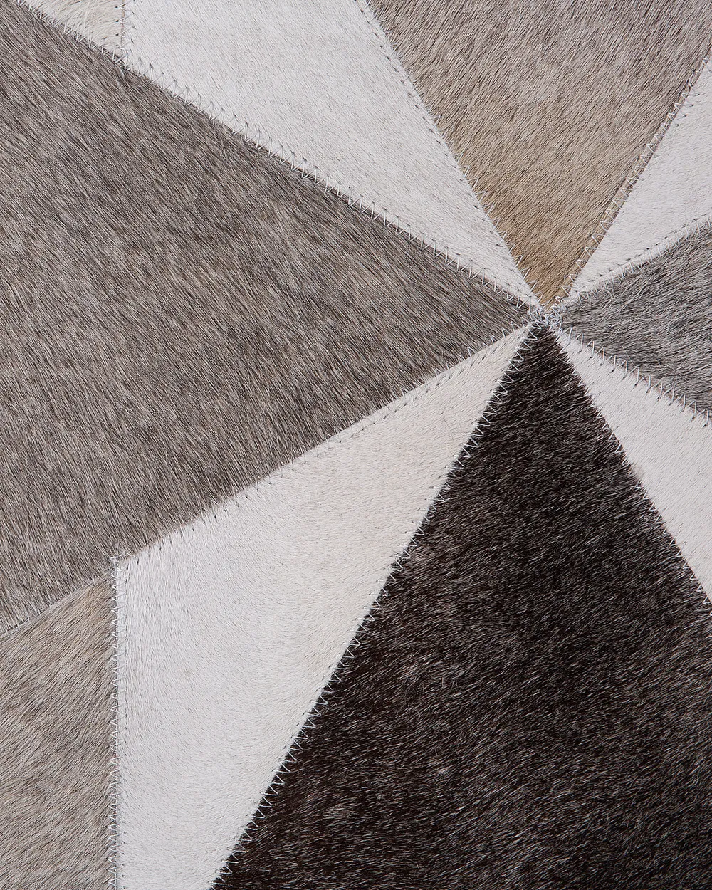 Rug ALAKA Grey 140 x 200 cm Leather_688233