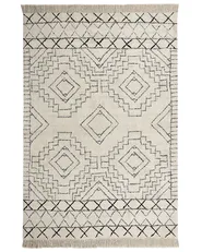 Matta ZEYNE Beige 160 x 230 cm Bomull_840041
