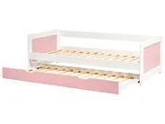 Utdragbar säng Furu GRAVELINES 90 x 200 cm Rosa_1004439
