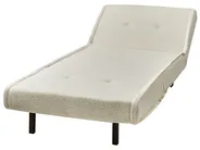 Single Sofa Bed VESTFOLD Boucle Off-White_930407