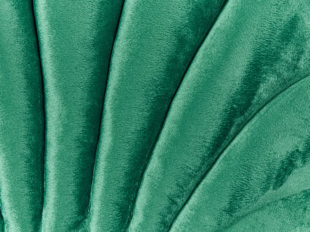 Throw Cushion CONSOLIDA 47 x 35 cm Velvet Emerald Green Solid_889229
