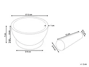 Mortar and Pestle QENA Mango Wood Brown/ Black_1004021