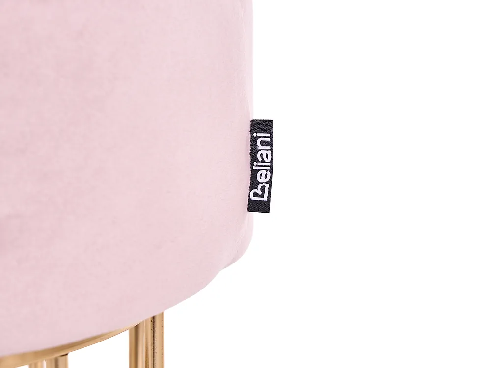 Puff med oppbevaring ELGIN Fløyel Rosa_1177802