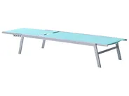 Sun Lounger NOLI Reclining Metal Blue_781024