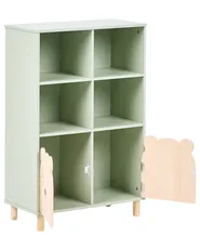 Kirjahylly 3 tasoa NOBBY 90 cm Vaaleanvihreä_1027836