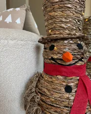Christmas Decoration LED OLAFSVIK 52 cm Snowman Natural_1039167