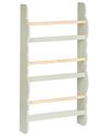 Wall Bookshelf RIGOLET 80 cm Light Green