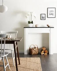 Fireplace Mantel BAUDIN White_950373