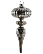 Set of 24 Baubles WINTERLIGHT Glass Rose Gold_1028480