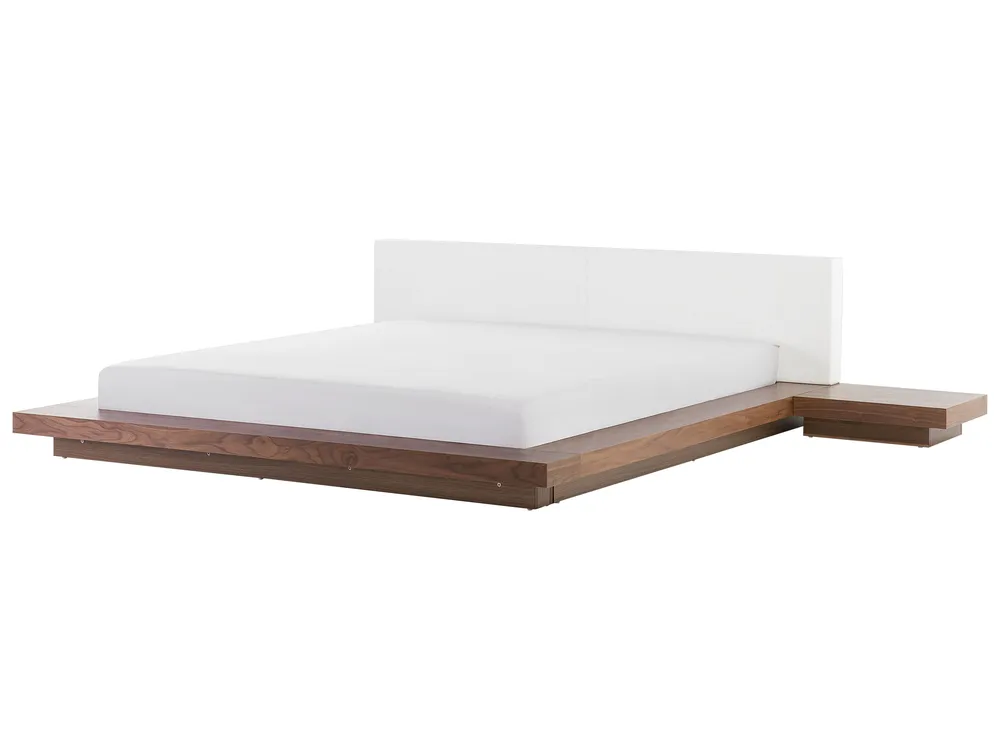 Bed ZEN 180 x 200 cm (EU Super King) Brown Ash Wood_537128