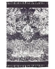 Matta AKARSU Mörklila 160 x 230 cm Viskos_837114
