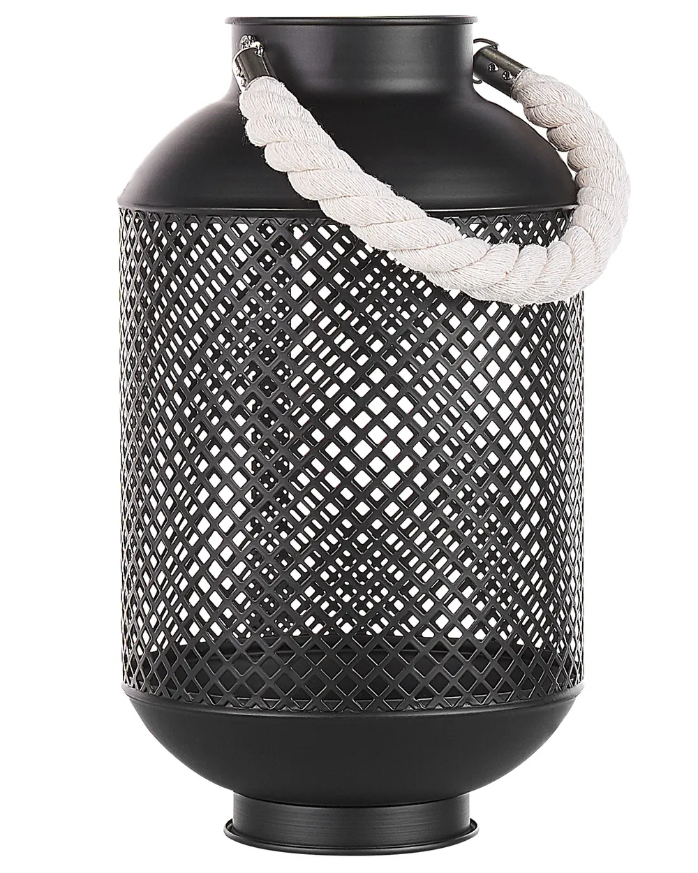 Lantern CORON 34 cm Metal Black