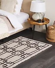 Matta TURHAL Beige 80 x 150 cm Bomull_1178737