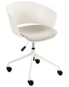 Office Chair GLEEFUL Fabric Off-White