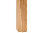 Förlängningsbart matbord MISSION Ljus askfanér 160/200 cm 90 cm_1002993
