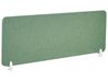 Desk Screen SPLIT 160 x 50 cm Green
