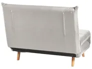 Single Sofa Bed SETTEN Velvet Light Grey_875015