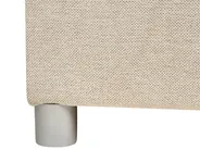 Divan Bed with Storage MINISTER Fabric Light Beige 160 x 200 cm (EU King Size)_873594
