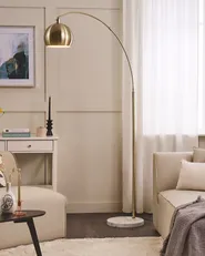 Floor Lamp PAROO Metal Brass_702331