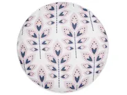 Set of 2 Outdoor Cushions TORRETTA Plant Pattern 40 x 40 cm Off-White_881272