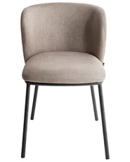 Set med 2 matstolar MINA Taupe_957033