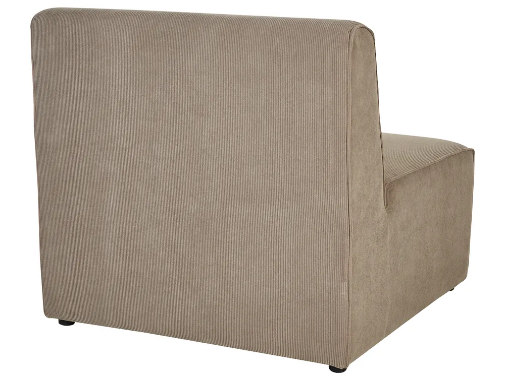 1-Seat Section LEMVIG Corduroy Taupe_876028