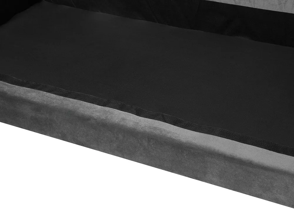 Soffa 2-sits EIKE Sammet Grå_733481