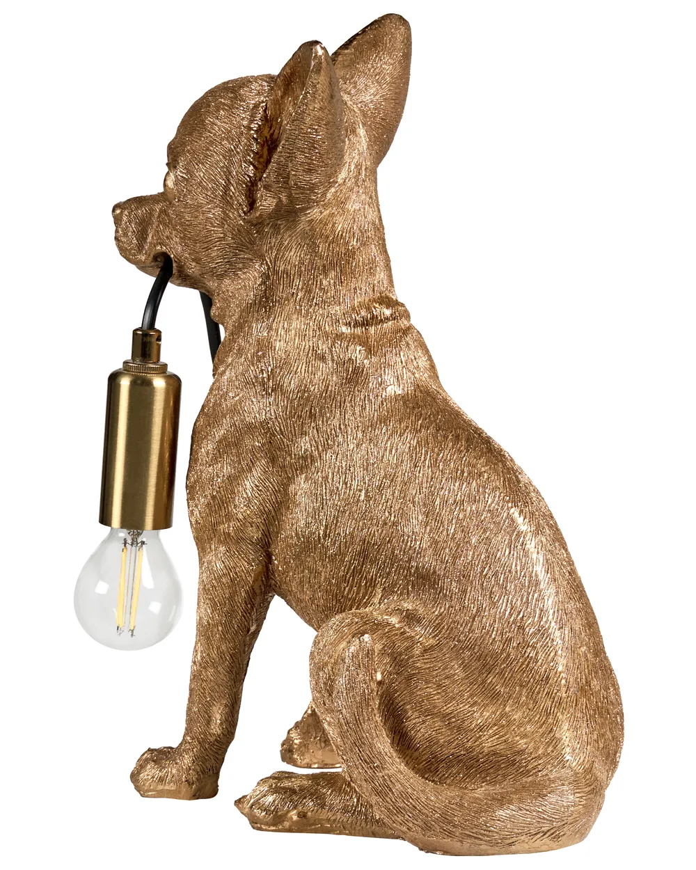 Bordslampa Hund ROCCO Guld_1003473