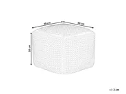 Pouffe DAMAN Cotton Light Beige_886856