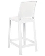 Set of 2 Bar Chairs WELLINGTON White_884222