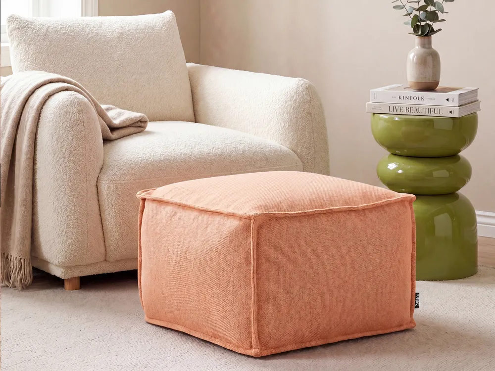 Pouffe SHERALI Cotton Orange_1080902