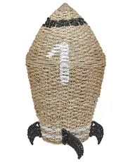 Kids Basket Rocket PAARL Seagrass Natural_893334