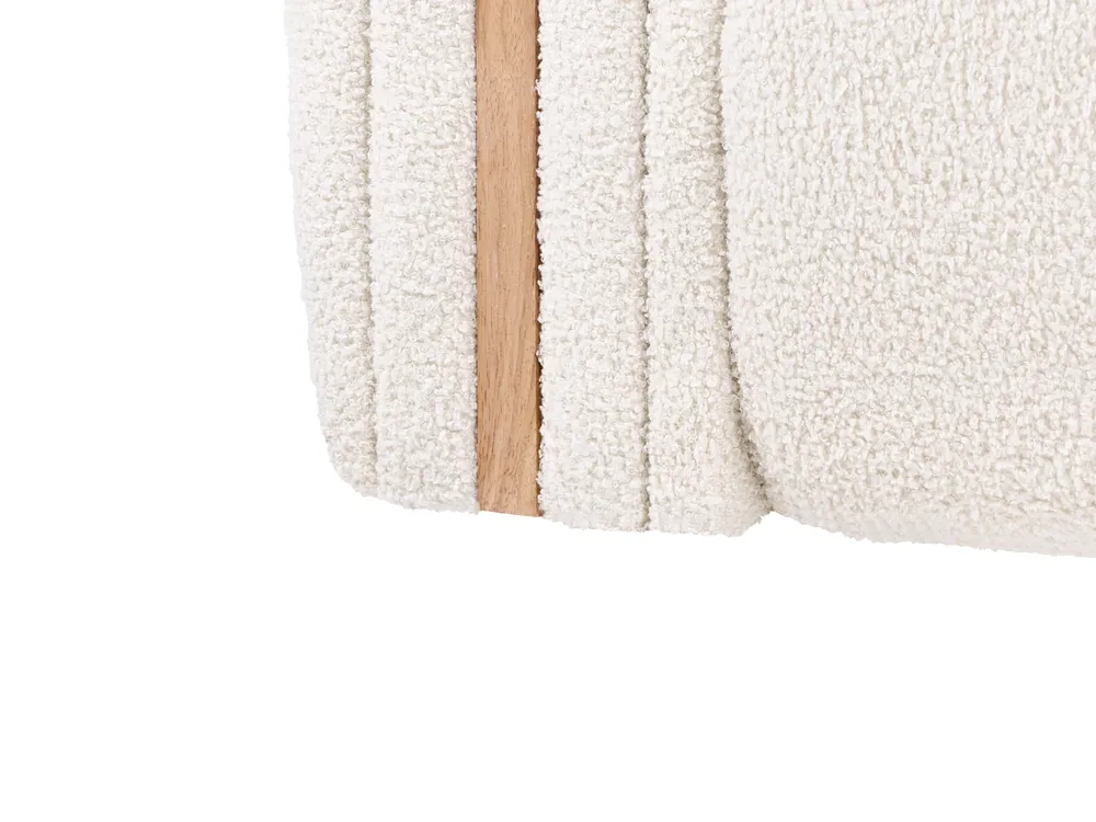 Soffa 2-sits MORSIL Bouclé Off-White_1057333