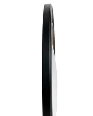 Väggspegel MALO 66 cm 66 cm Svart_1003394