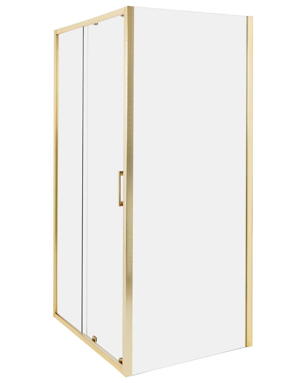 Duschväggar YORO 800 x 1000 x 1850 mm Guld