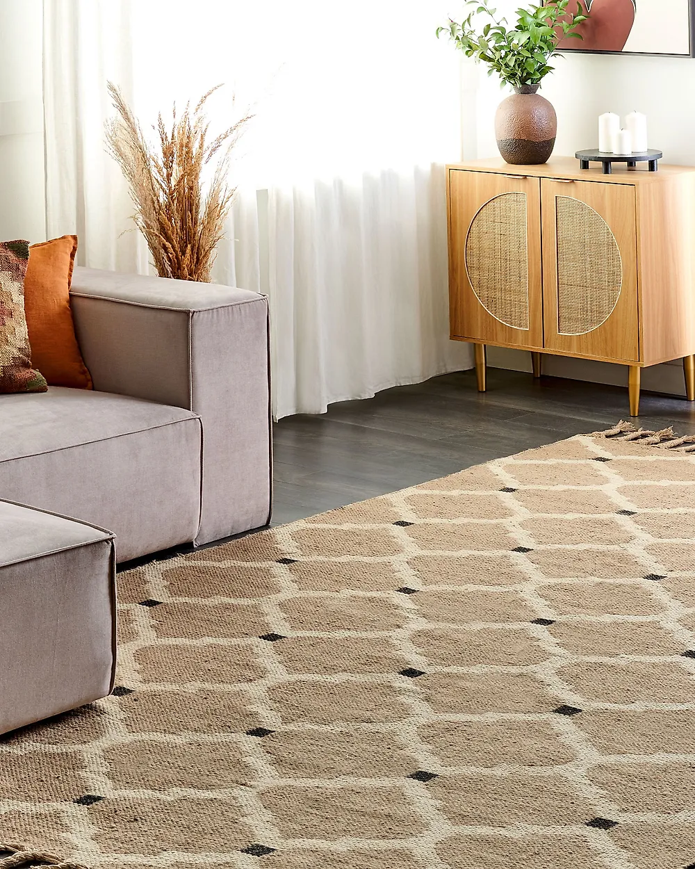 Matta ORENCIK Beige 200 x 300 cm Jute_1183744