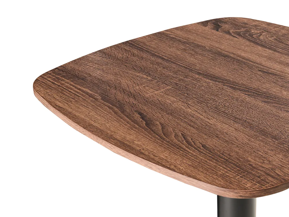 Baaripöytä MORELLA Musta/tummanruskea 60 cm 60 cm_998627