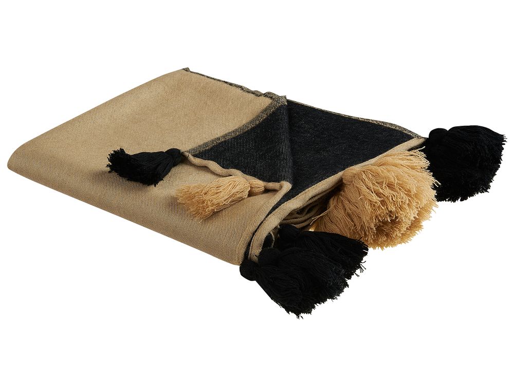 Pläd THUMKI 130 x 170 cm Beige