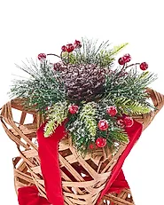 Joulukoriste LED-valo HUMPPILA 87 cm Joululahja Ruskea_1179211