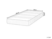 Gel-minneskum madrass HAPPINESS H2/3 medium 80 x 200 cm_910165