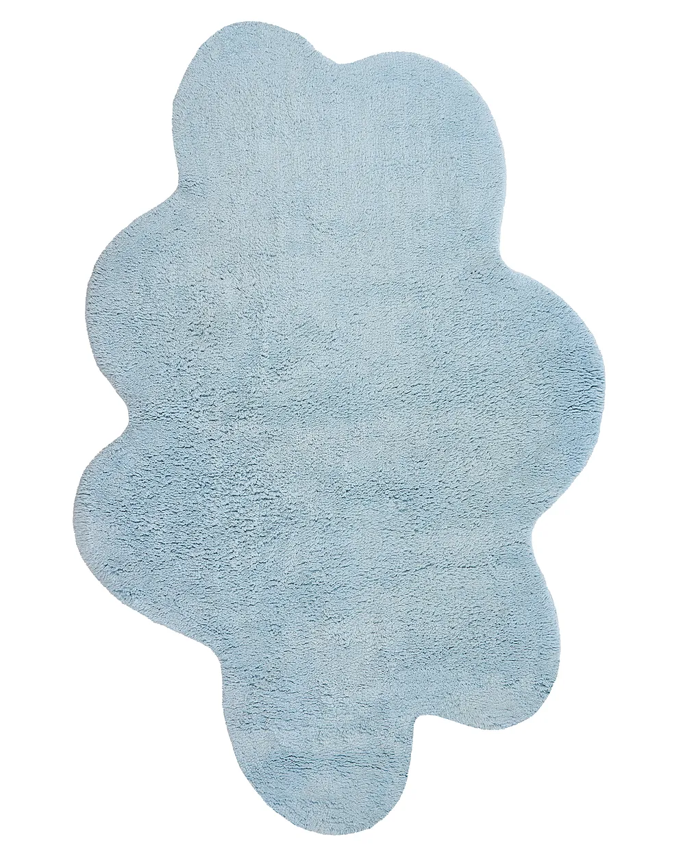 Kids Rug HODKA  Light Blue 80 x 120 cm Cotton with Cushion_1135126