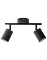 2 Light Spotlight NYANDO Metal Black