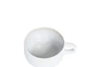 Set of 8 Cups with Saucers SESAME Stoneware Off-White_986483