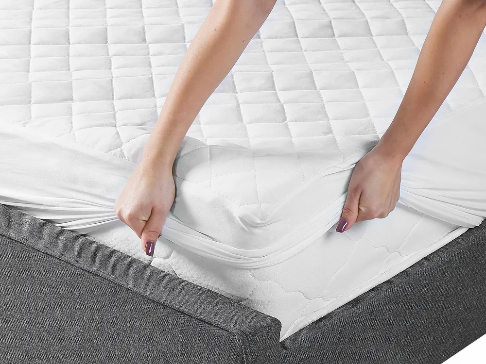 Polyester Mattress Protector VILLUERCA 180 x 200 cm (Super King Size)_835451