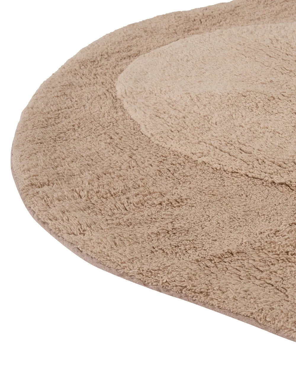 Barneteppe IRINGAL  Beige ø 120 cm Bomull_1135188